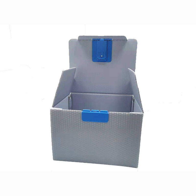 Free Sample Customized Color Empty Foldable PP Corrugated Plastic Wardrobe With Handle