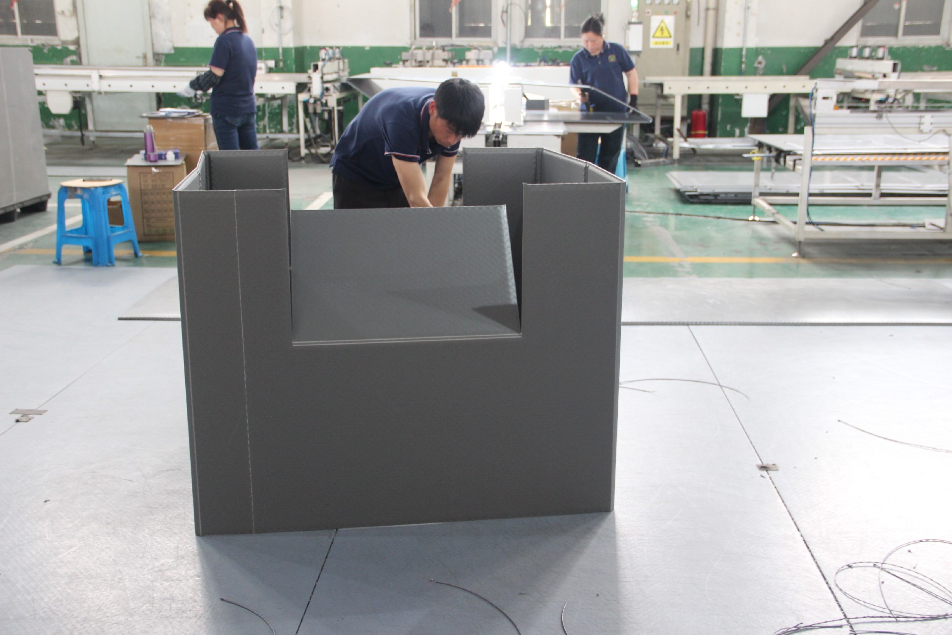 Excellent Factory Sale Customized Color Size Fluted PP Corflute Corex Correx Storage Box Container