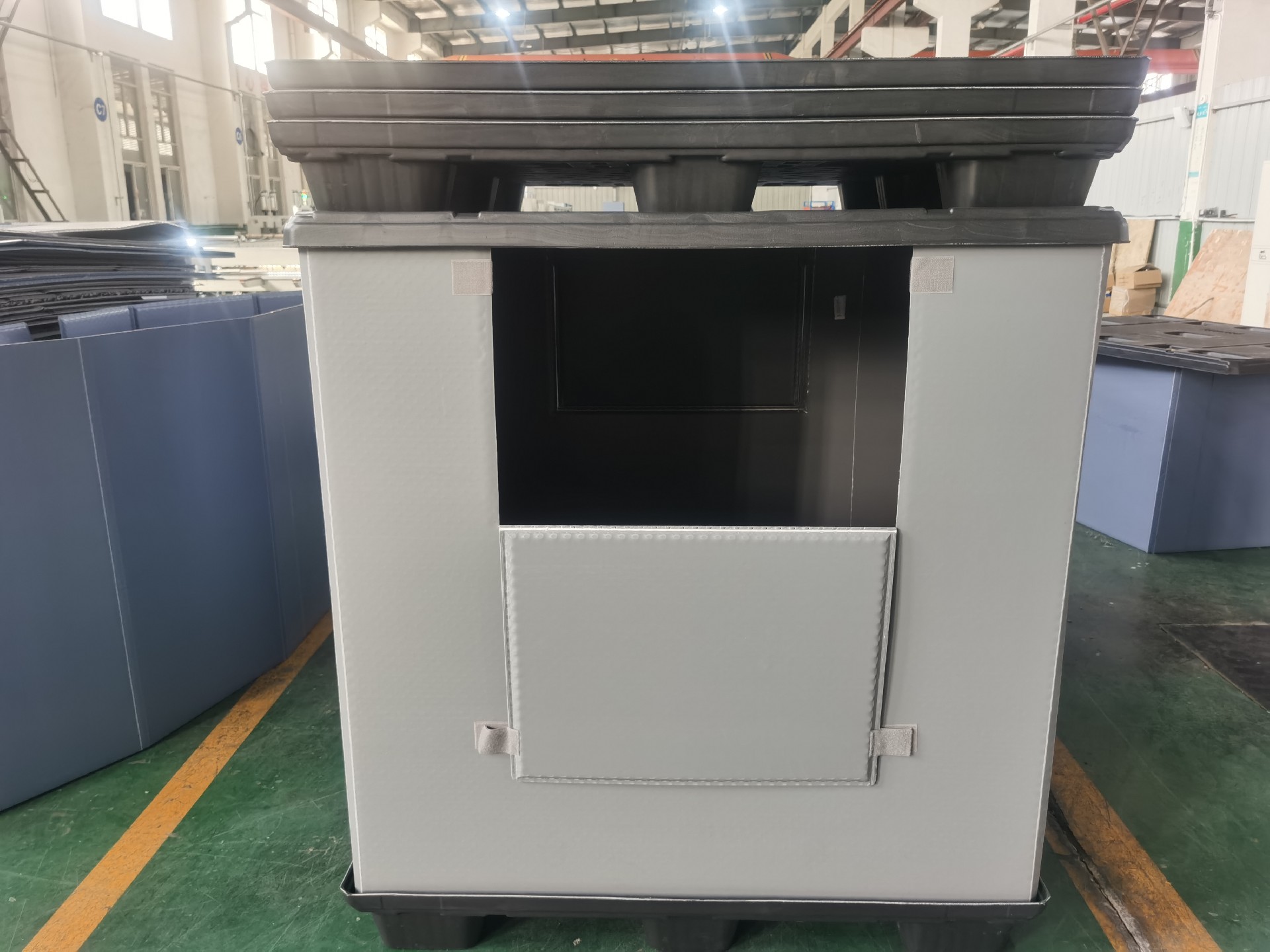 Cost-Effective Plastic Pallet Boxes Economical Plastic Pallet Box Design